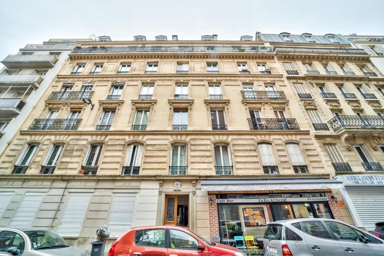 Charming Apartment In The Heart Of Montmartre Paris Exterior foto